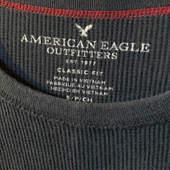 American Eagle Waffle Long Sleeve - Picture 3 of 4